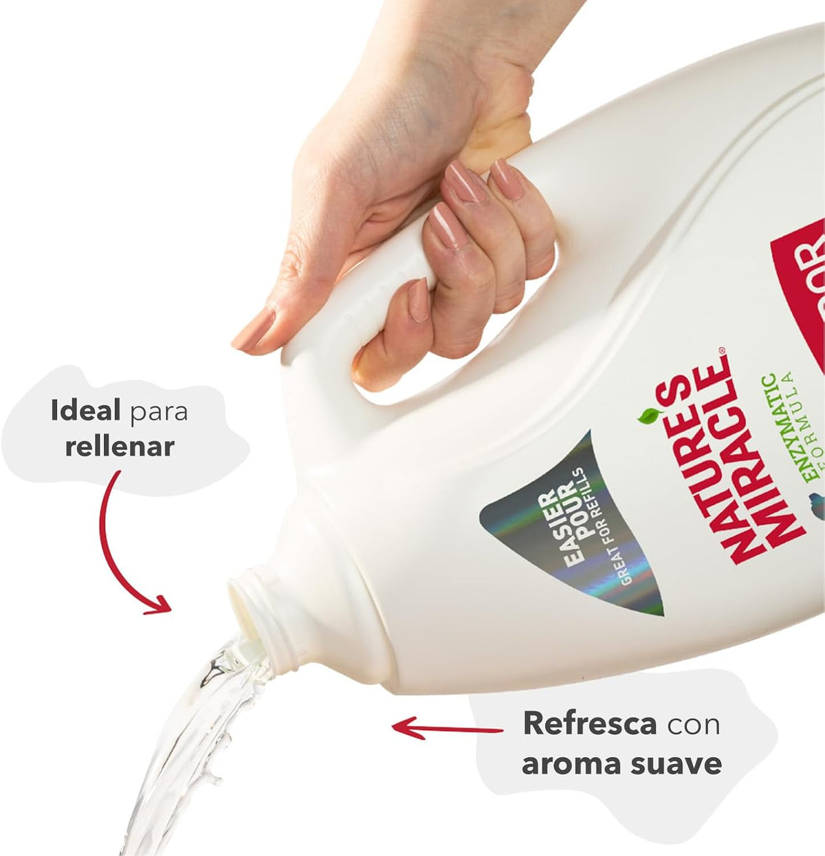 Outdoor Pet Stain & Odor Remover, 64 oz Flip & Go Sprayer