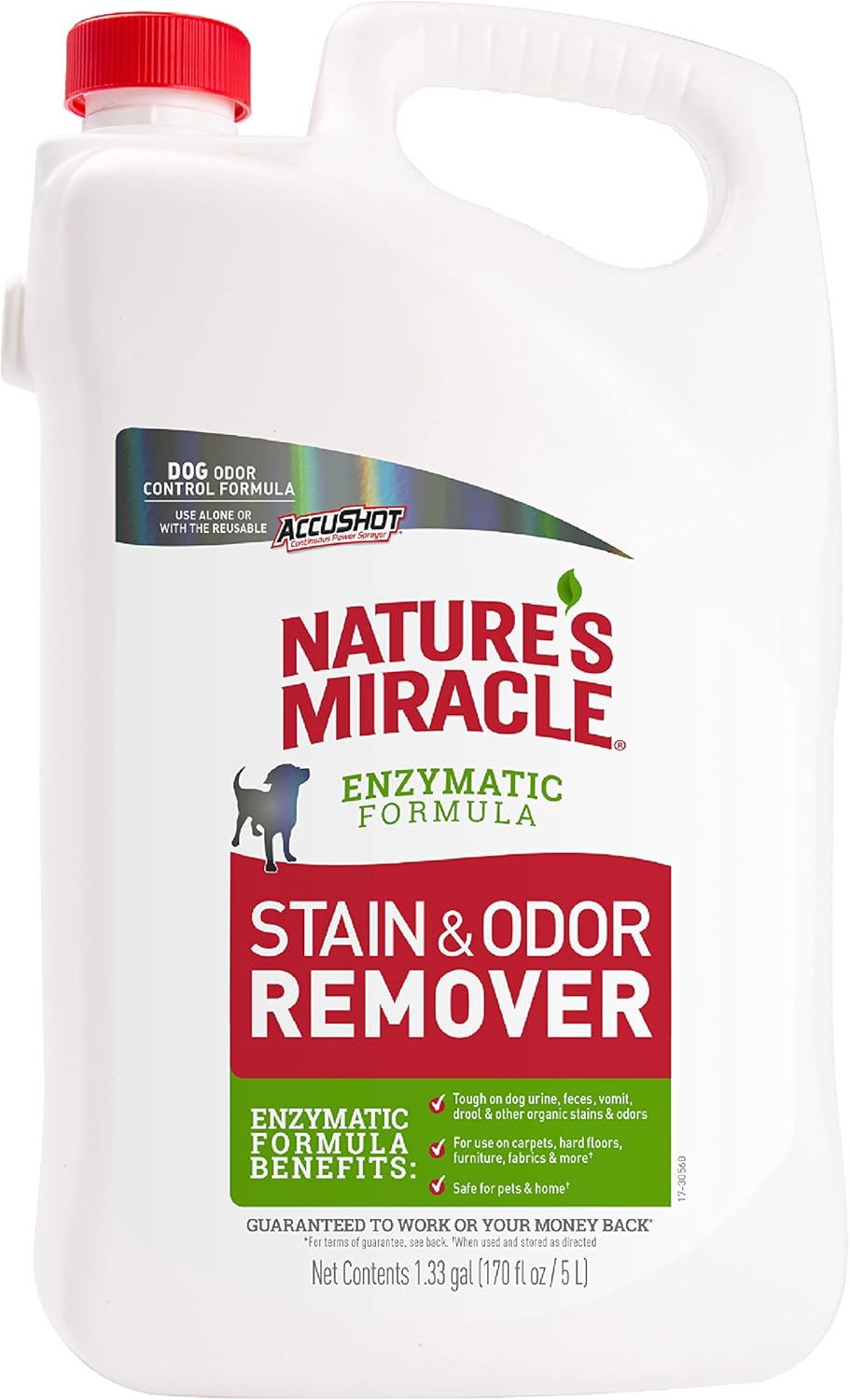 Outdoor Pet Stain & Odor Remover, 64 oz Flip & Go Sprayer