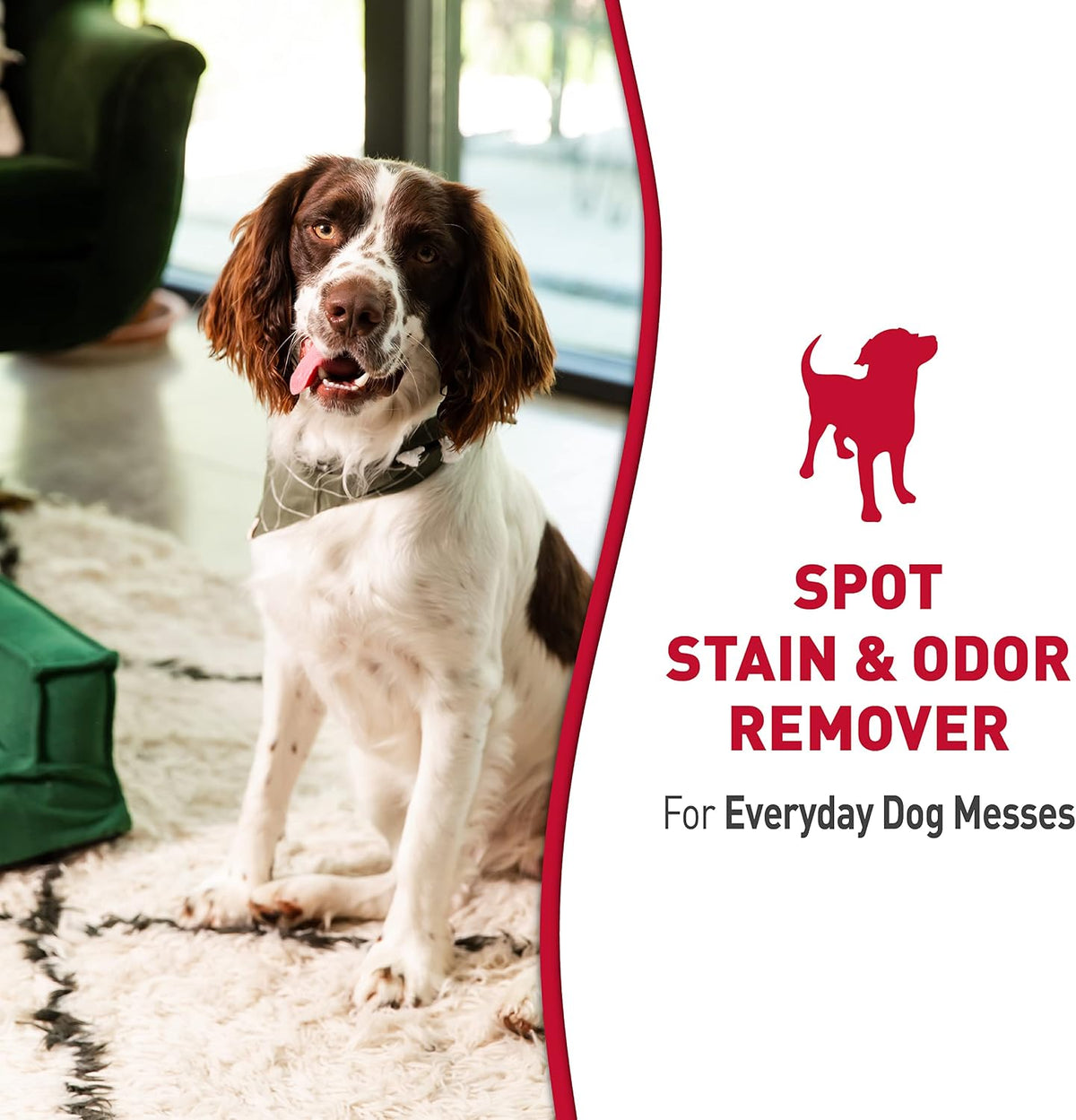 Outdoor Pet Stain & Odor Remover, 64 oz Flip & Go Sprayer