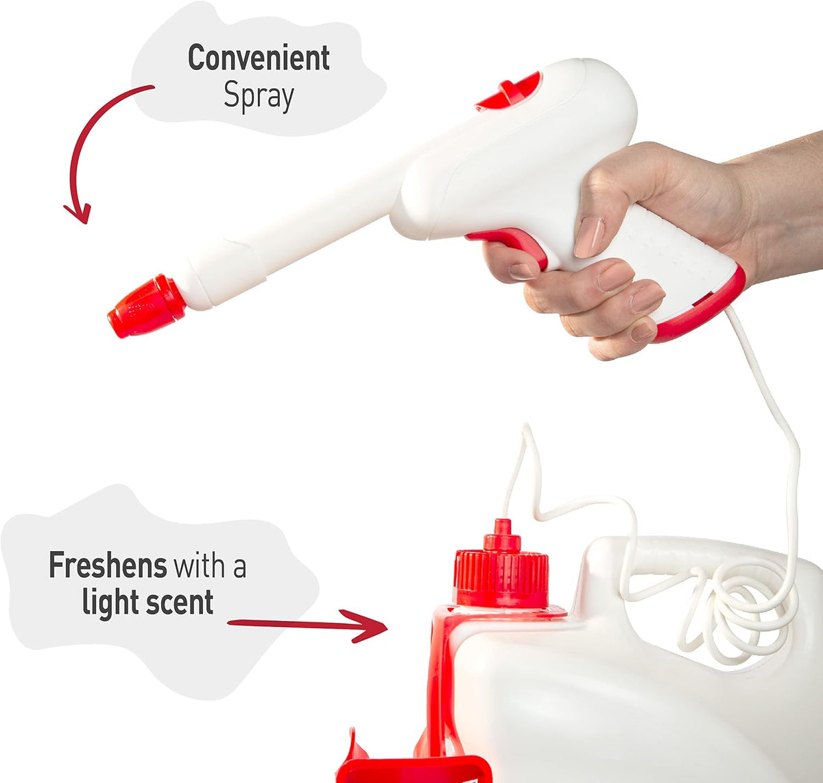 Outdoor Pet Stain & Odor Remover, 64 oz Flip & Go Sprayer