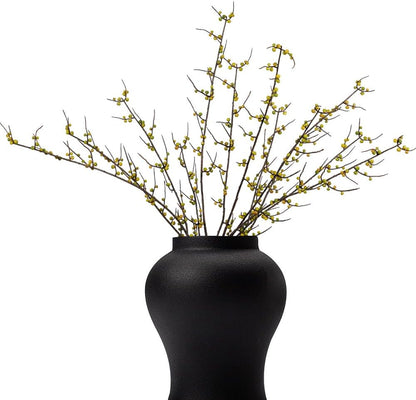 Artificial Plants,4Pcs 35" Faux Branches for Vase,Faux Stems,Fake Plants Greenery Stems for Shop Office Kitchen Home Decor (4, Pomegranate)