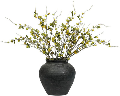 Artificial Plants,4Pcs 35" Faux Branches for Vase,Faux Stems,Fake Plants Greenery Stems for Shop Office Kitchen Home Decor (4, Pomegranate)