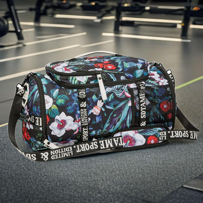 SDTAME Gym Duffel Backpack with Shoe Pocket & Laptop Sleeve