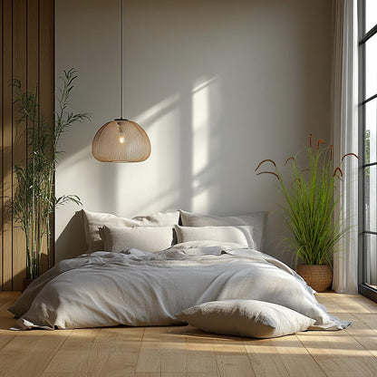 Artificial Plant 47in Tall Artificial Lavender Plant,Faux Plants Indoor Home Decorative Artificial Plants & Flowers in Pot Fake Plant, House Plant Indoor