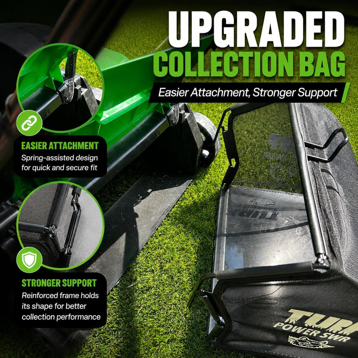 Turf Power Sweep™ MAX + Turf Power Jet™ 40V Cordless Artificial Turf Sweeper & Blower Combo Lifts Flattened Fibers, Removes Debris & Pet Hair