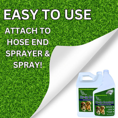 Urine Control Turf Deodorizer for Outdoor Pet Odor– Artificial Grass Odor Control – Dog Odor Eliminator, Safe for Pets, Kids, Grass, and Turf (32oz)
