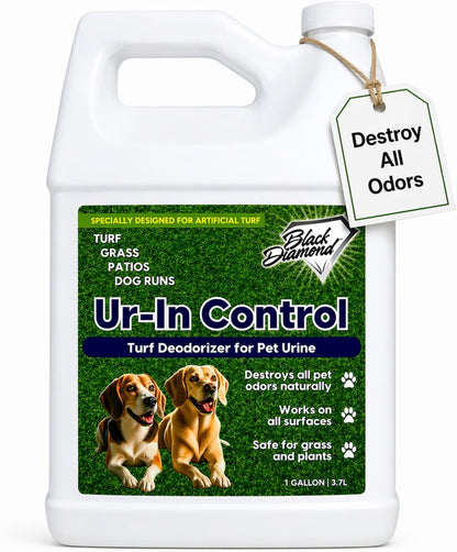 Urine Control Turf Deodorizer for Outdoor Pet Odor– Artificial Grass Odor Control – Dog Odor Eliminator, Safe for Pets, Kids, Grass, and Turf (32oz)