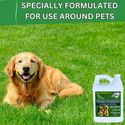 Urine Control Turf Deodorizer for Outdoor Pet Odor– Artificial Grass Odor Control – Dog Odor Eliminator, Safe for Pets, Kids, Grass, and Turf (32oz)