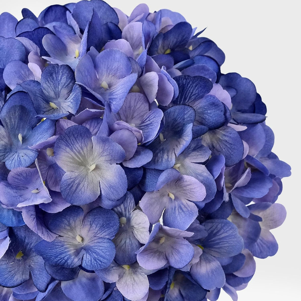 JINWOE Fall Boho Hydrangea Artificial Flowers,4PCS 21" Silk Real Touch Flowers, Faux Flowers Fake Artificial Hydrangeas with Stems for Bouquet Table Centerpieces Halloween