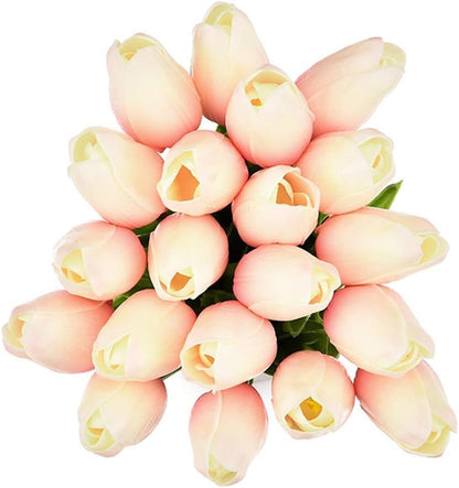 30 pcs Real-Touch Artificial Tulip Flowers Home Wedding Party Decor