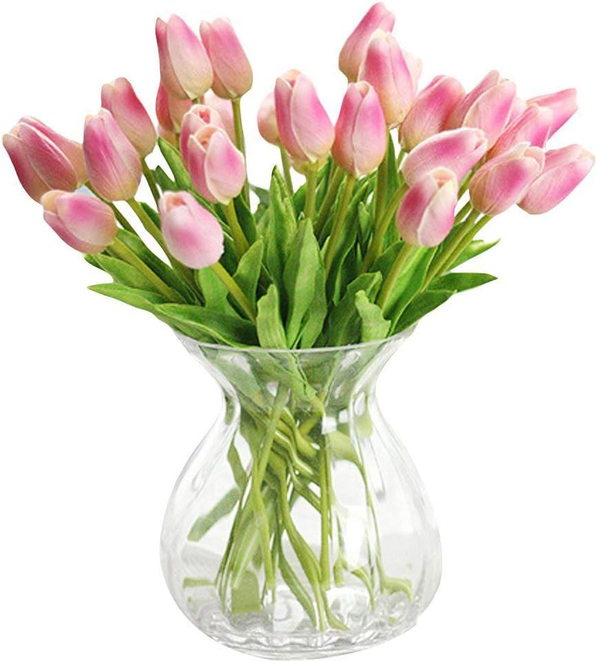 30 pcs Real-Touch Artificial Tulip Flowers Home Wedding Party Decor