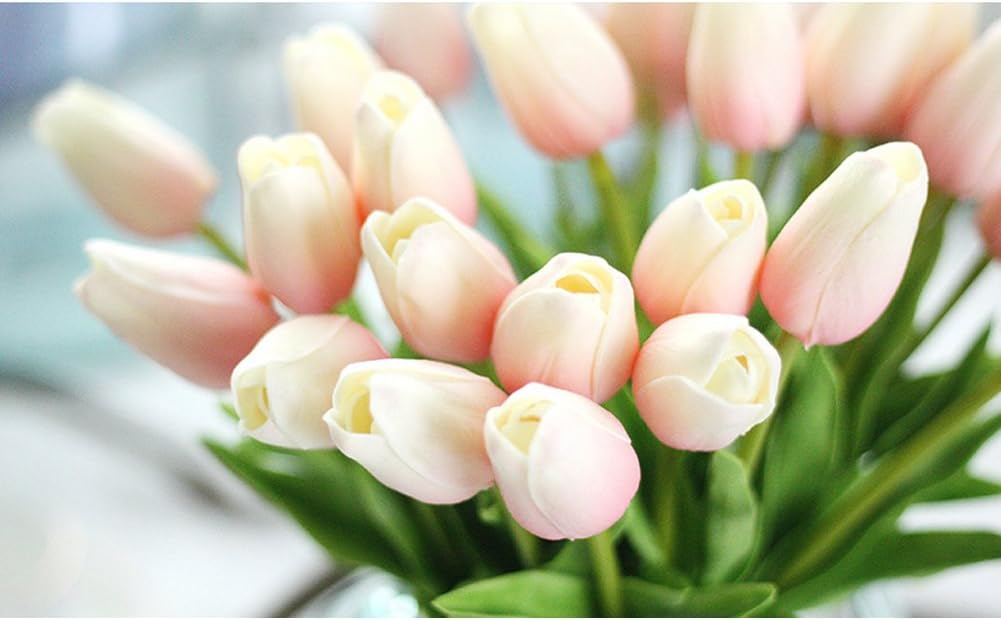 30 pcs Real-Touch Artificial Tulip Flowers Home Wedding Party Decor