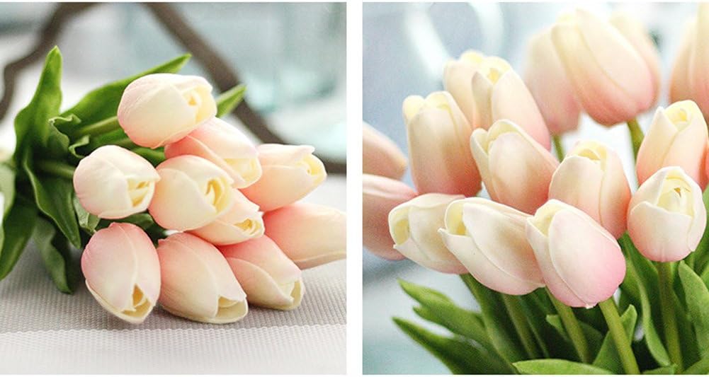 30 pcs Real-Touch Artificial Tulip Flowers Home Wedding Party Decor