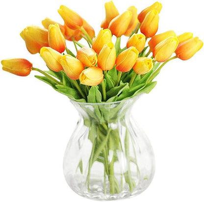 30 pcs Real-Touch Artificial Tulip Flowers Home Wedding Party Decor