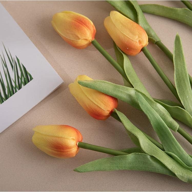 30 pcs Real-Touch Artificial Tulip Flowers Home Wedding Party Decor