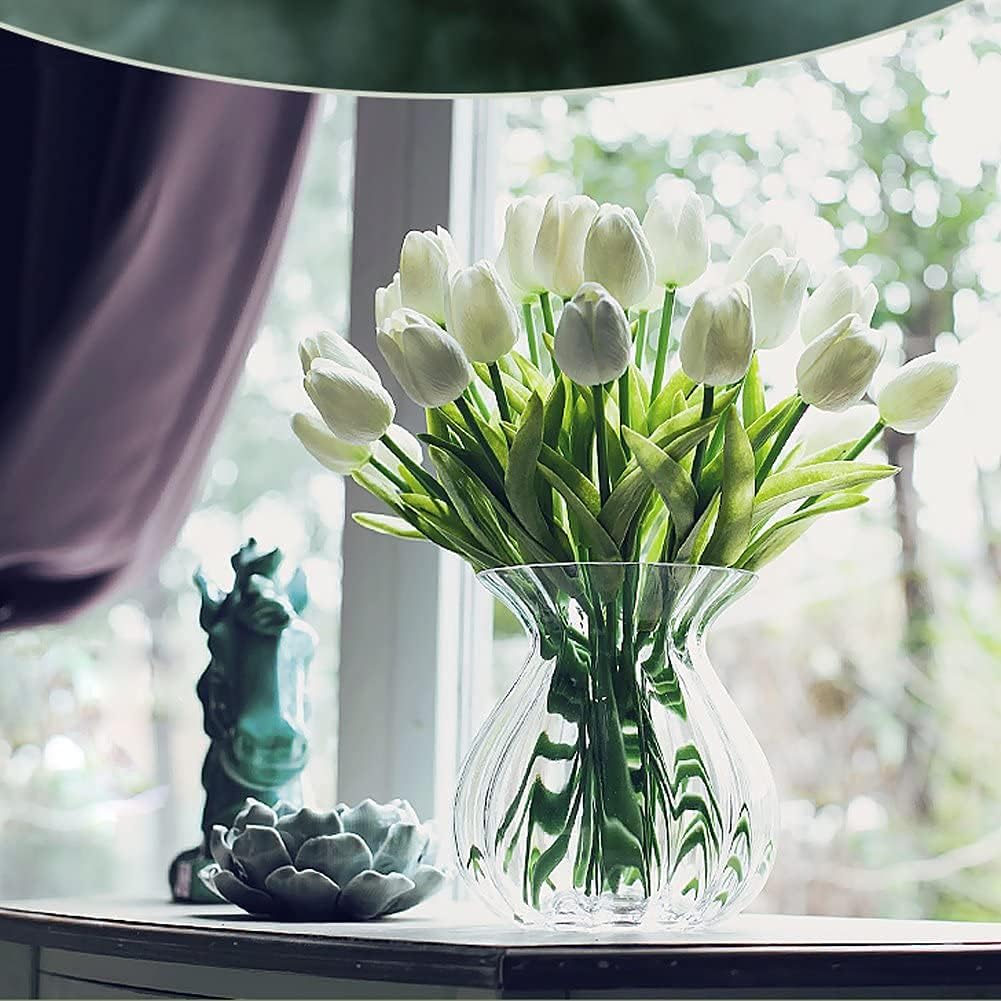 30 pcs Real-Touch Artificial Tulip Flowers Home Wedding Party Decor