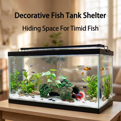 Aquarium Decor, Betta Fish Tank Accessories, Reptile Hide