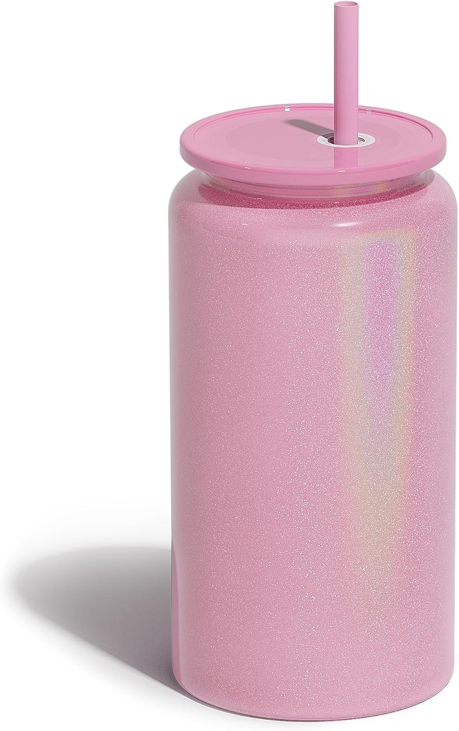 6 Pack 16 oz Sublimatable Tumbler, Insulated Tumbler with Straw