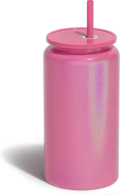 6 Pack 16 oz Sublimatable Tumbler, Insulated Tumbler with Straw