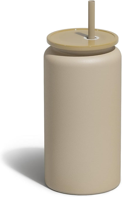 6 Pack 16 oz Sublimatable Tumbler, Insulated Tumbler with Straw