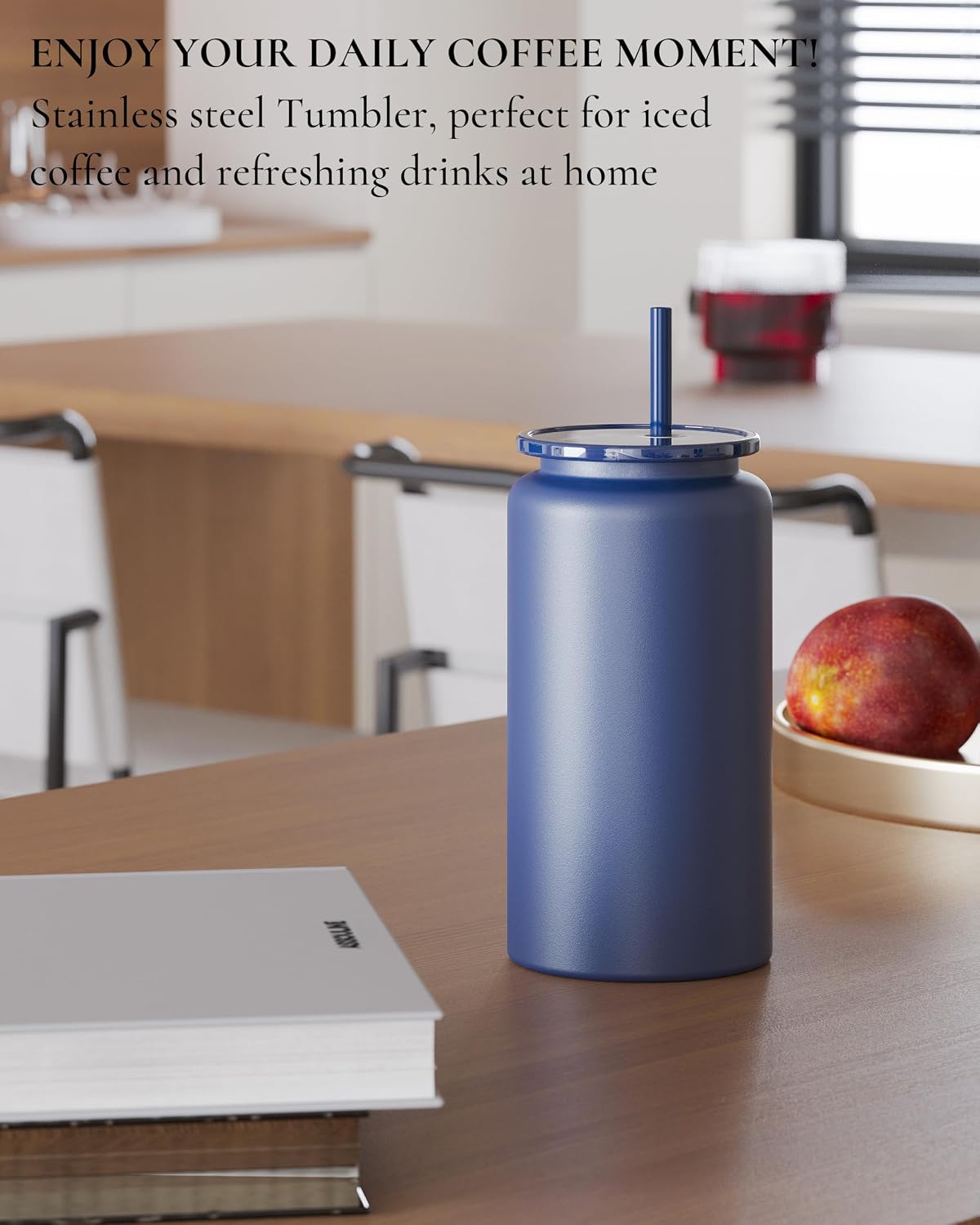 6 Pack 16 oz Sublimatable Tumbler, Insulated Tumbler with Straw