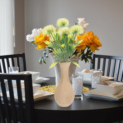 4 pcs Fake Dandelions Ornaments Artificial Dandelion Flowers 11.81 in Lifelike Faux Dandelion Picks for Vase Table Centerpieces Home Office Shop Decor