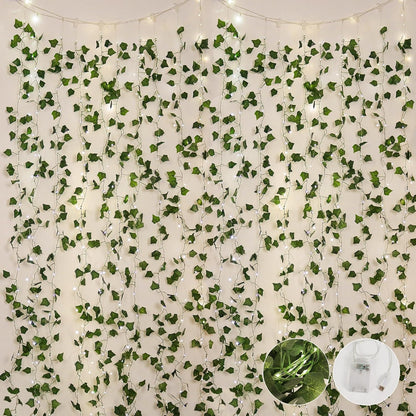 Artificial Fake Ivy Vines Garlands for Room Decor（12 Pack 86Ft）