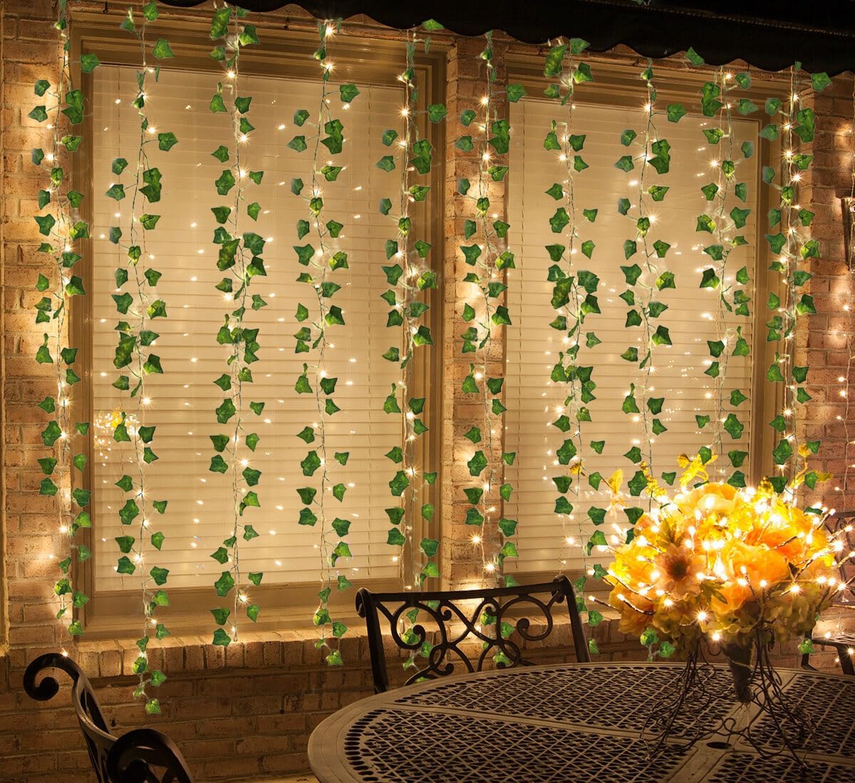 Artificial Fake Ivy Vines Garlands for Room Decor（12 Pack 86Ft）