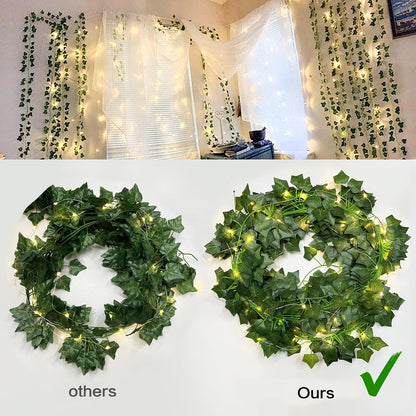 Artificial Fake Ivy Vines Garlands for Room Decor（12 Pack 86Ft）