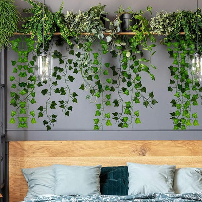 Artificial Fake Ivy Vines Garlands for Room Decor（12 Pack 86Ft）