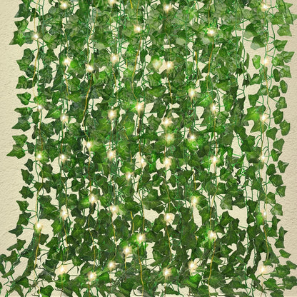 Artificial Fake Ivy Vines Garlands for Room Decor（12 Pack 86Ft）