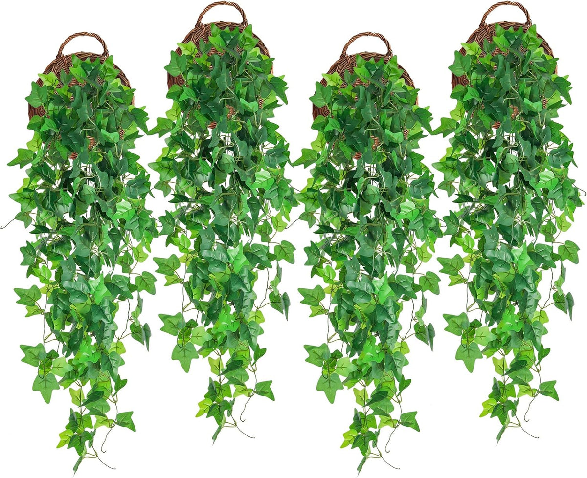 Artificial Fake Ivy Vines Garlands for Room Decor（12 Pack 86Ft）
