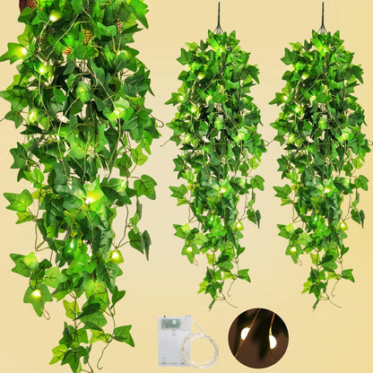 Artificial Fake Ivy Vines Garlands for Room Decor（12 Pack 86Ft）