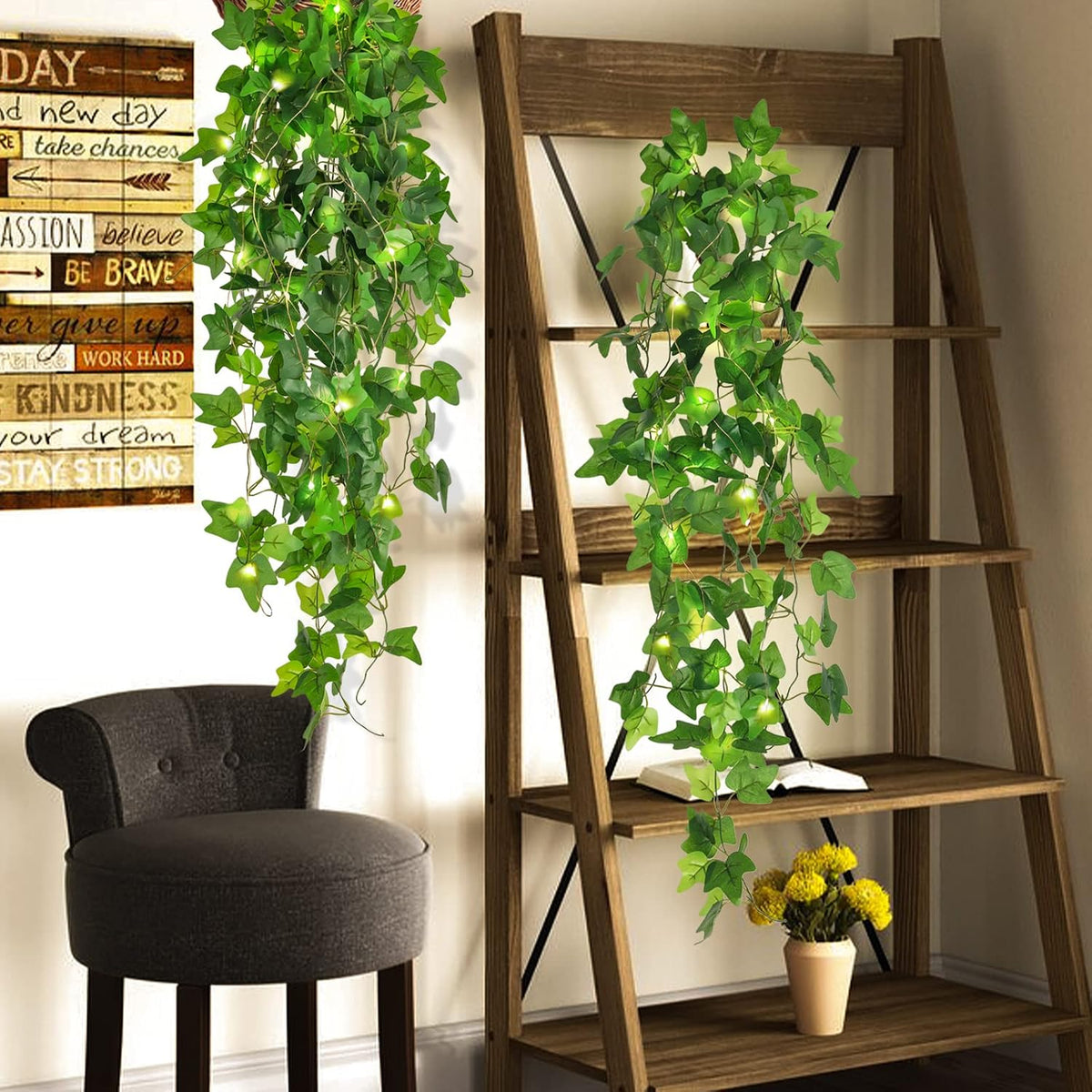 Artificial Fake Ivy Vines Garlands for Room Decor（12 Pack 86Ft）