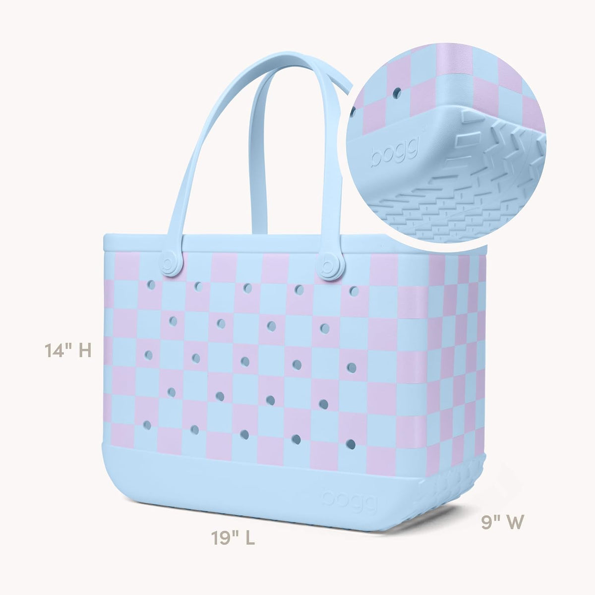 Original Large Tote – 19” x 14” x 9” – Essential Bags for Beach, Pool, Boat, Sports, Tailgating, Cruise
