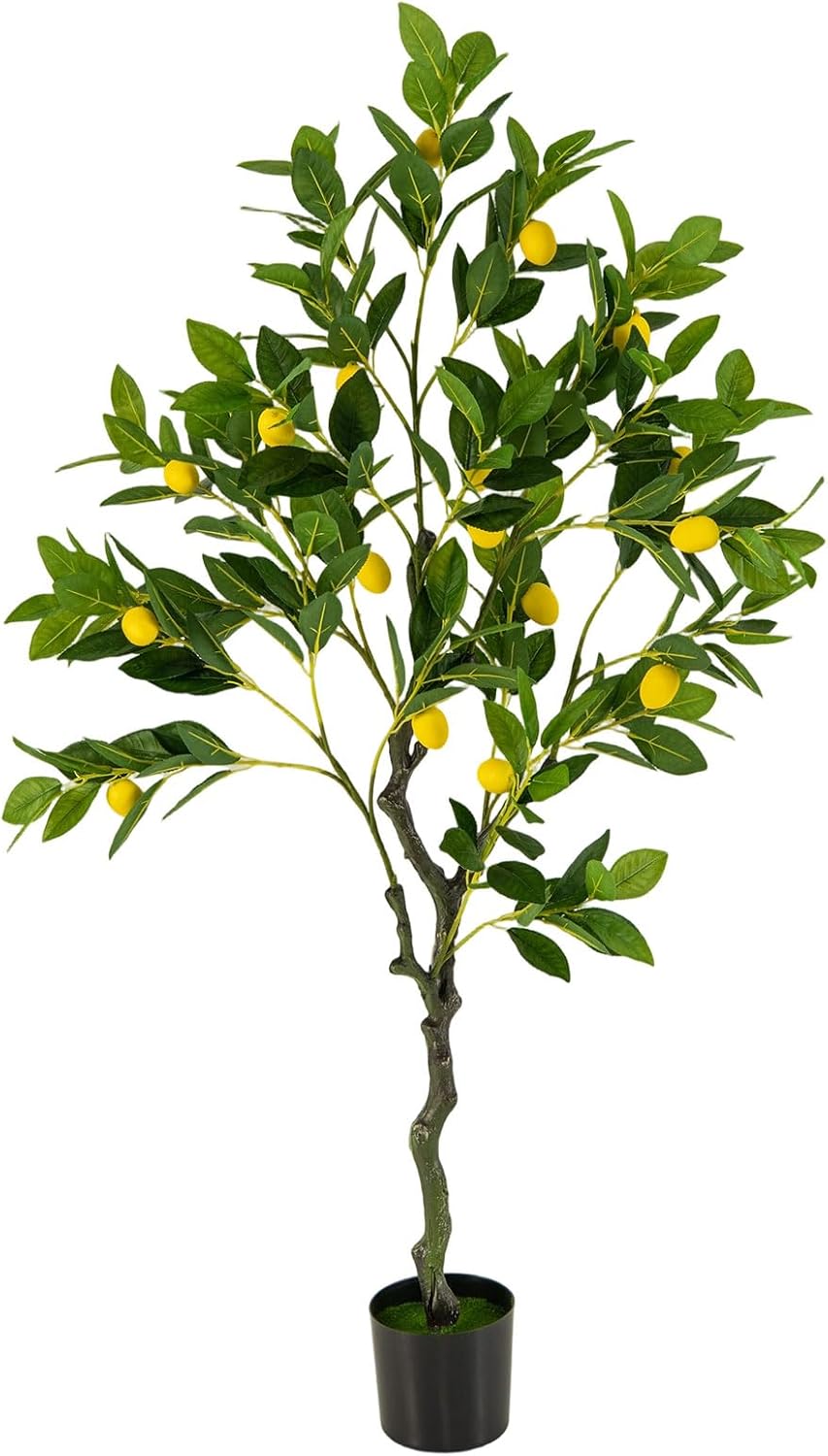 48'' Artificial Lemon Tree with Lemon Fruits for Indoor Outdoor Décor