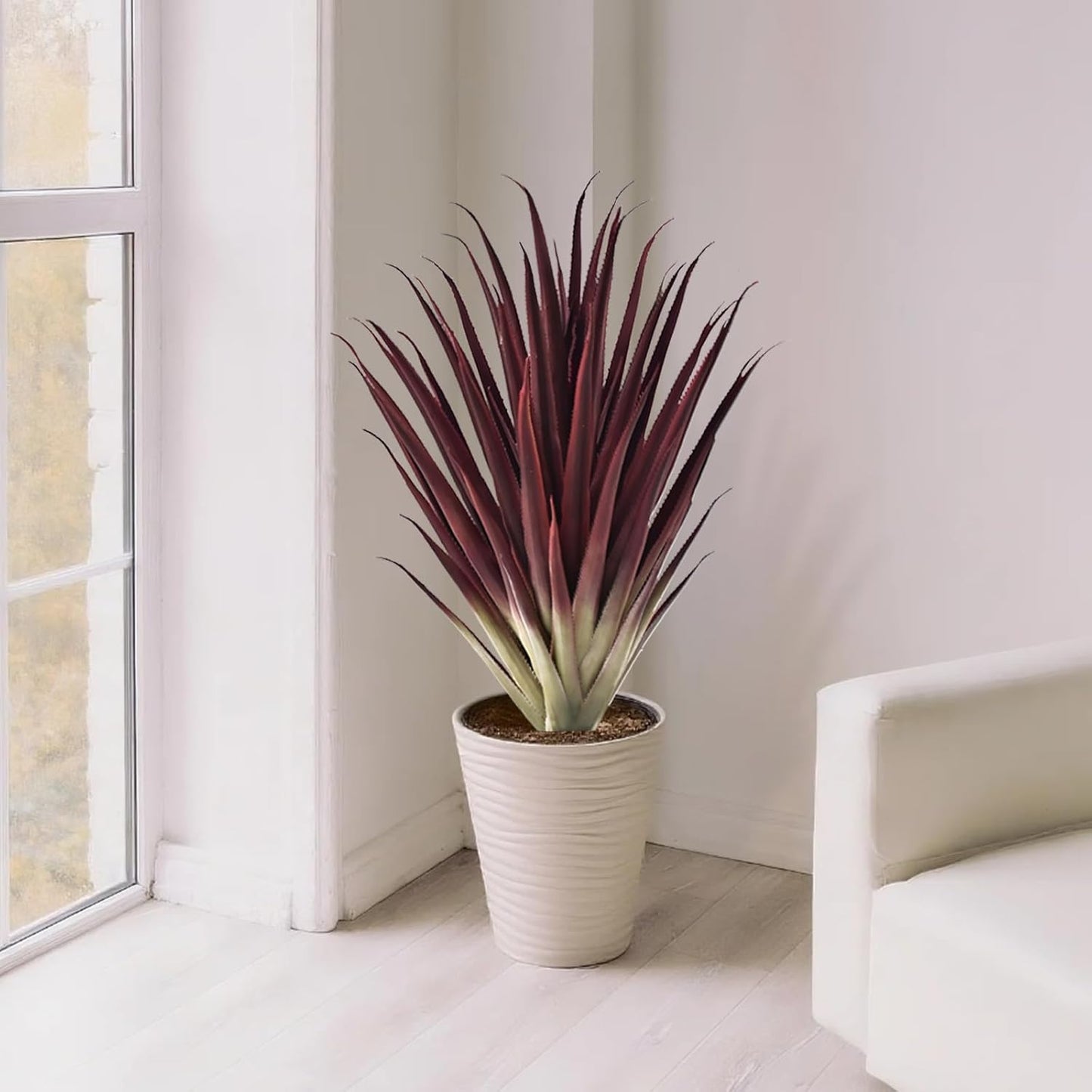 Artificial Cactus Tree 4FT — Realistic Artificial Cactus Plant Indoor & Outdoor, Large Faux Cactus Plant, Durable and Easy to Maintain, Perfect for Home, Garden, Patio, and Office Decor
