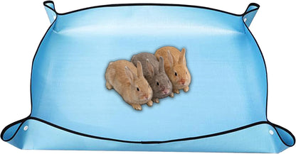 Waterproof Pet Playpen Mat, Reusable Cage Liner, Animals Habitat Protection