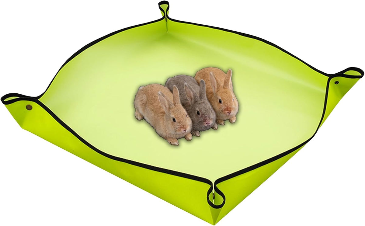 Waterproof Pet Playpen Mat, Reusable Cage Liner, Animals Habitat Protection