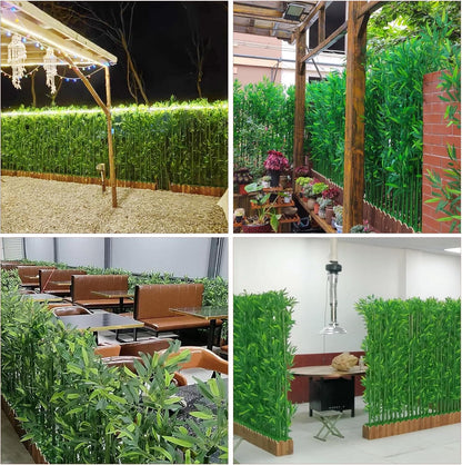 6ft, 20 Pack Fake Bamboo Outdoor Artificial Bamboo Plants
