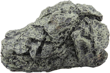 Reptile Hideout Cave,Resin Rock Hides Habitat Decor Fish Tank Decorations Shelter Tortoise Basking Terrace Pet Terrarium Nest Decoration for Gecko,Spiders,Frogs,Fish,Turtles and Hermit Crabs