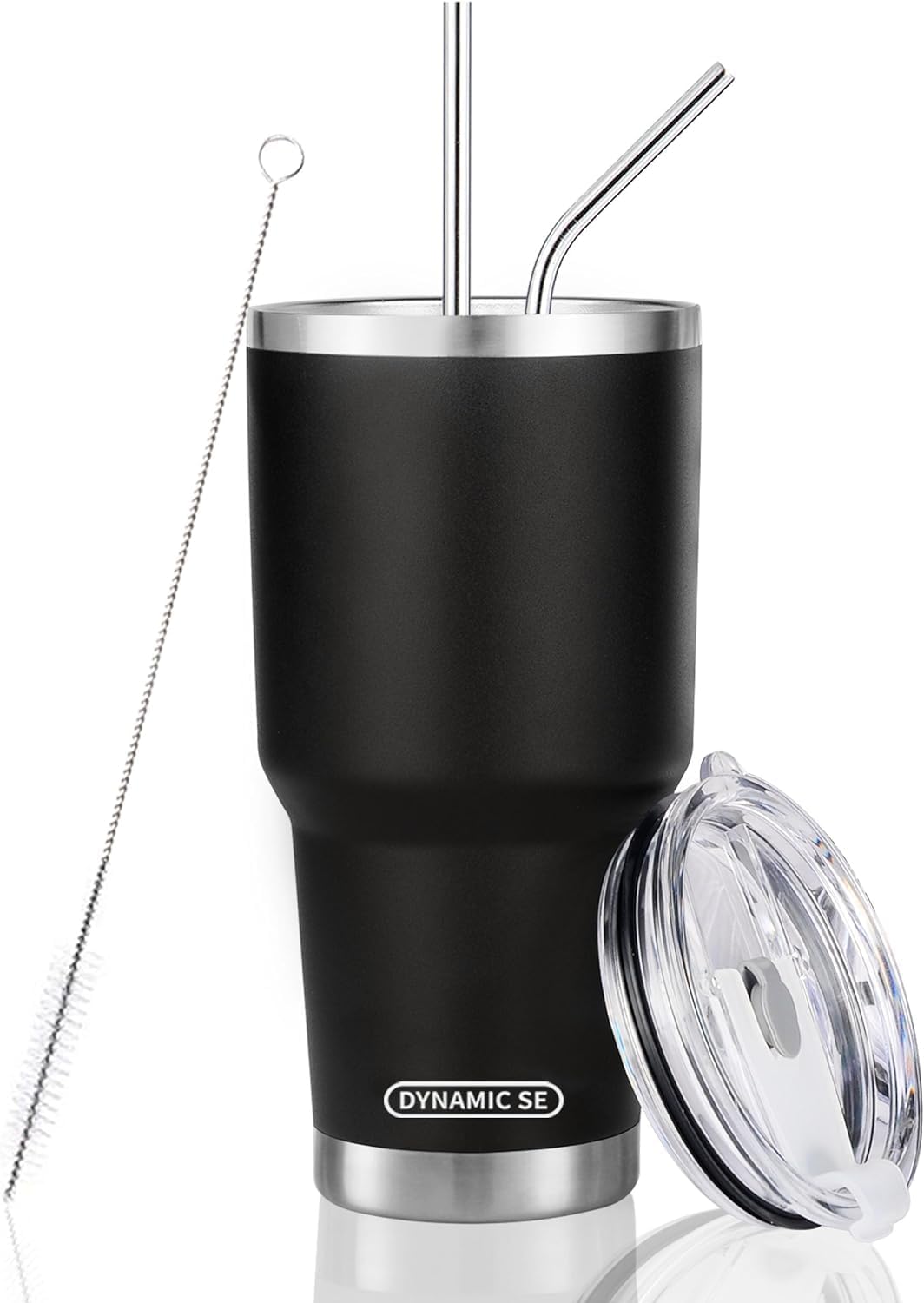 D·S 30oz Yellow Tumbler Double Wall Vacuum Insulated Travel Coffee Mug