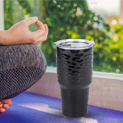 D·S 30oz Yellow Tumbler Double Wall Vacuum Insulated Travel Coffee Mug