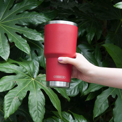 D·S 30oz Yellow Tumbler Double Wall Vacuum Insulated Travel Coffee Mug