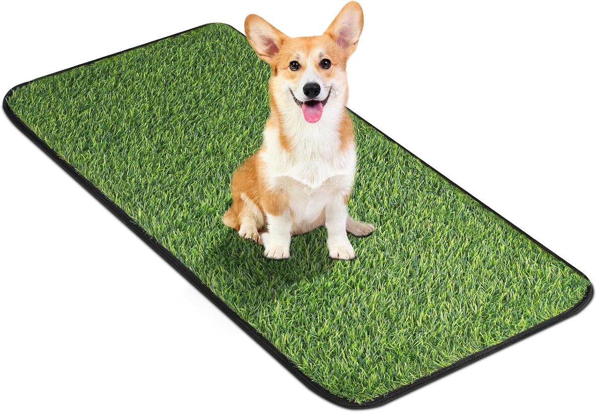 Washable Artificial Grass Mat for Dogs Pet Potty Training (15.7''*31.5'')