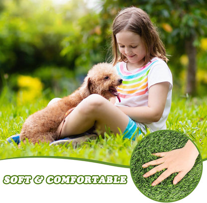 Washable Artificial Grass Mat for Dogs Pet Potty Training (15.7''*31.5'')