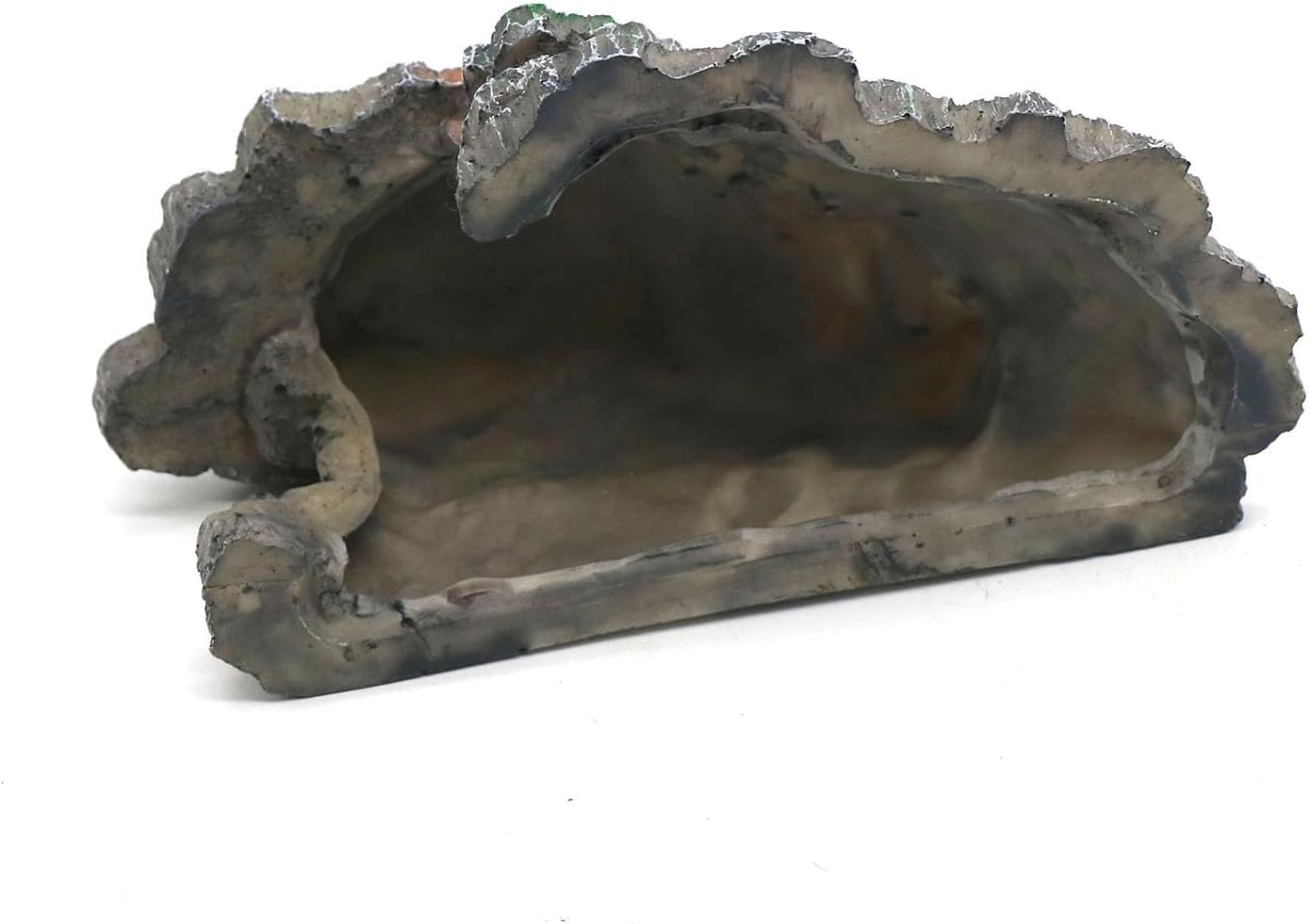 Turtle Basking Platform Shale Scape Step Ledge, Reptile Cave Hideout Turtle Tank Accessories Decorations, Great for Reptiles, Amphibians, Leopard Gecko, Bearded Dragons, Lizard, Frogs