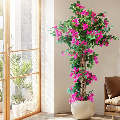 5FT Bougainvillea Artificial Tree for Outdoors or Indoors