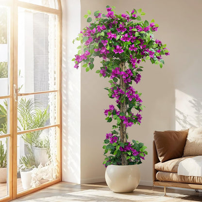 5FT Bougainvillea Artificial Tree for Outdoors or Indoors