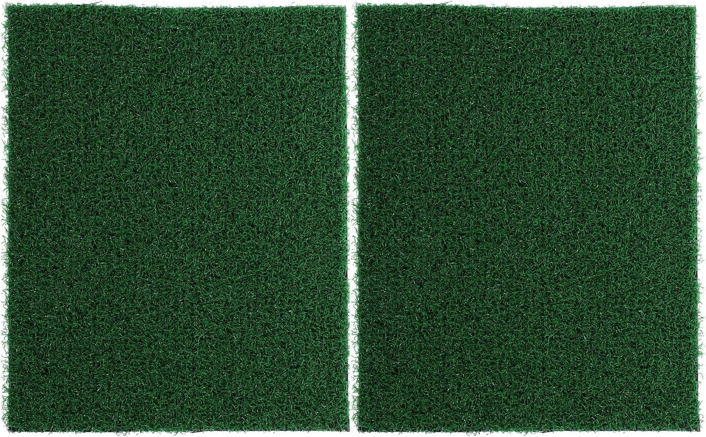 2pcs Artificial Aquarium Grass Mat for Turtle and Reptile Terrariums, Green Resin Carpet with Versatile Application and Effortless Maintenance for Small Home Tanks and Turtle